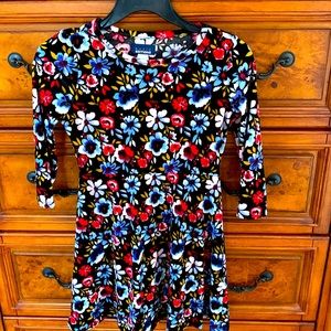 Pretty velvet girls dress